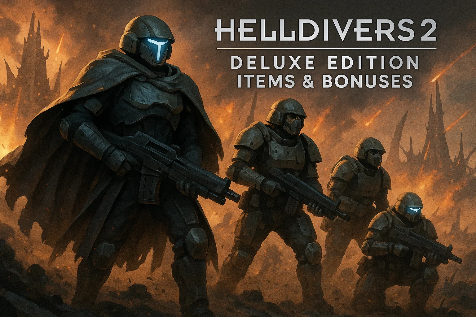 Complete Guide to Helldivers 2 Deluxe Edition Items & Bonuses