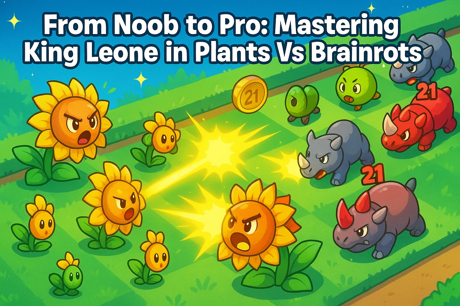 From Noob to Pro: Mastering the King Leone Strategy in Plants Vs Brainrots