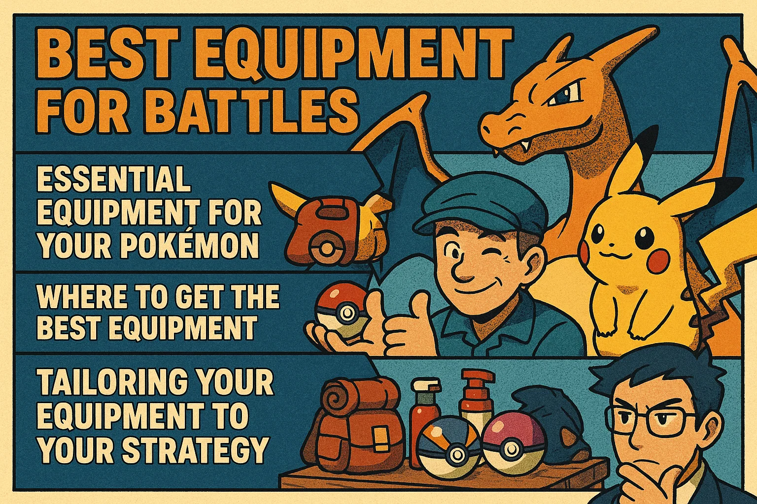 Pokémon Legends: Z-A Best Equipment for Battles