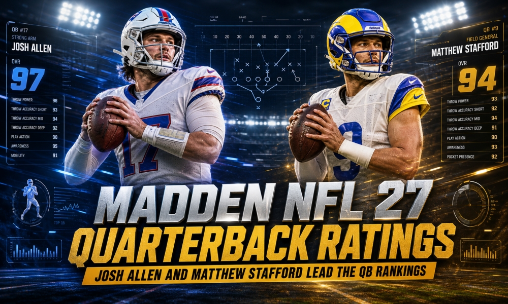 Madden NFL 27 Quarterback Ratings